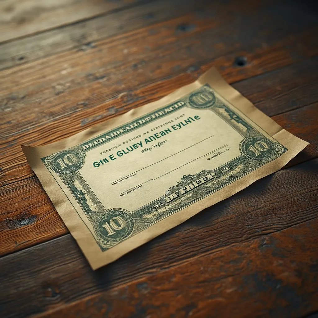 Certificado de premios financieros
